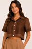 Heirloom Poplin Cropped Shirt