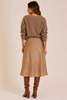 The Golden Hour Mosaic Midi Skirt
