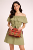 Handmade Multicolor Embroidered Beaded Banjara Shoulder / Clutch Bag