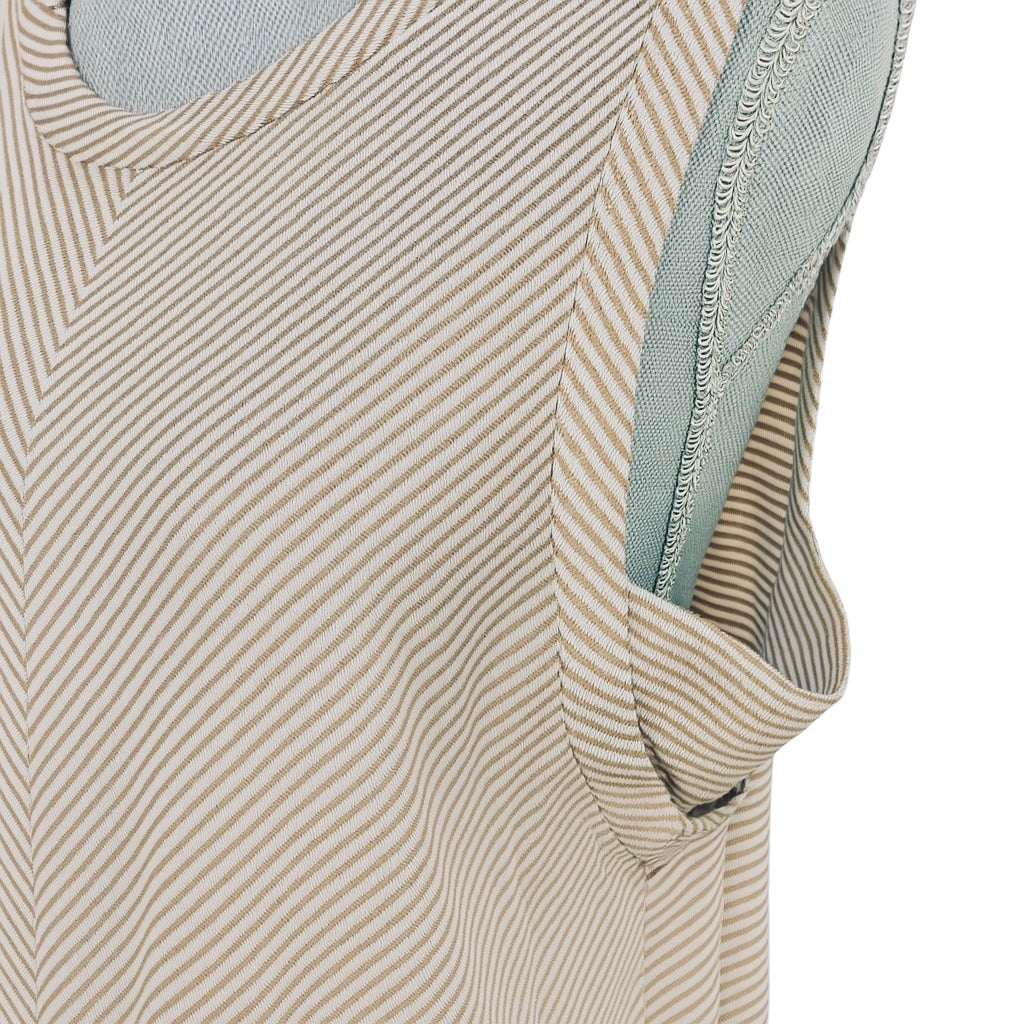 "THE EVERYDAY EDGE" RILEY STRIP TIE FRONT TANK TOP