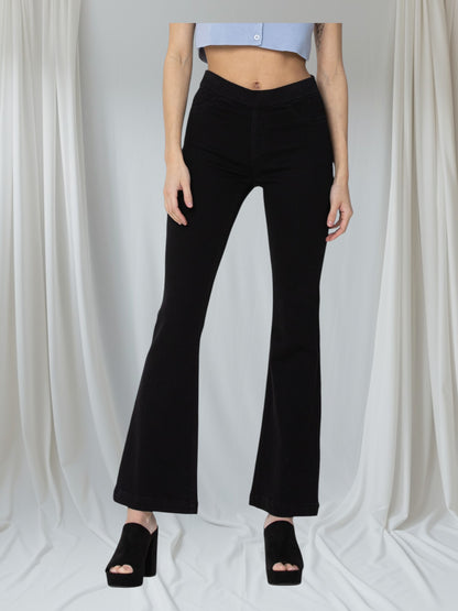 Jeans Mid- Rise Flare Jegging