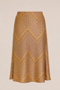 The Golden Hour Mosaic Midi Skirt