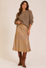 The Golden Hour Mosaic Midi Skirt