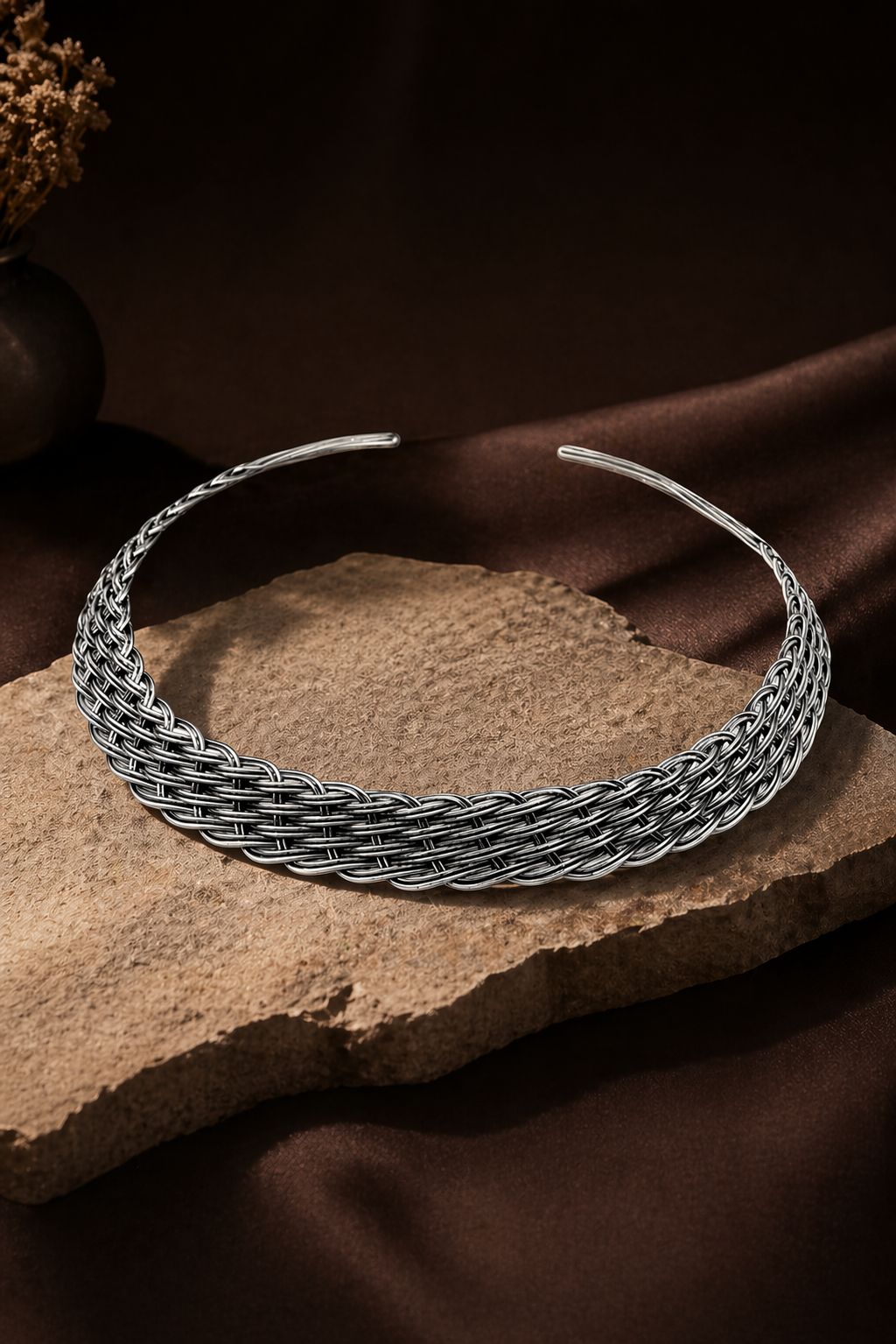 Nova Weave Statement Choker