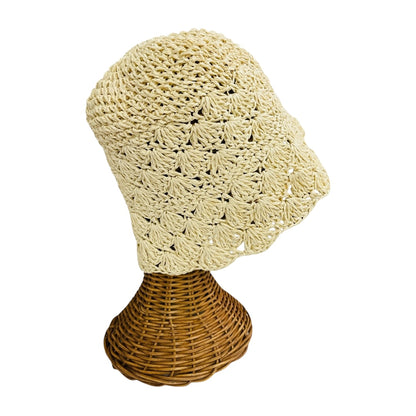 Straw Bucket Hat