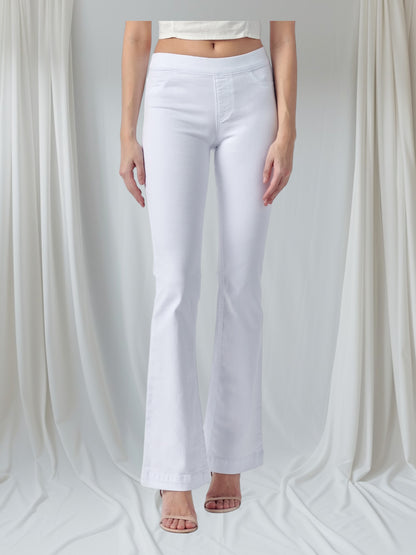 Jeans Mid- Rise Flare Jegging