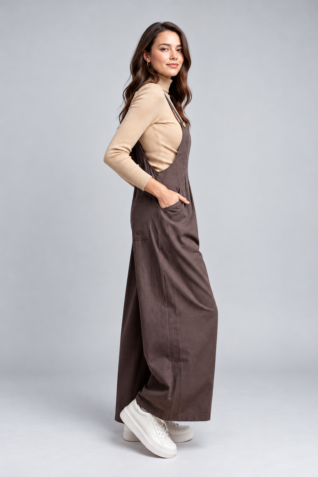 The Pintuck Overall