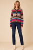 Paintbox Roux Stripes Sweater Cardigan