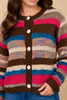 Paintbox Roux Stripes Sweater Cardigan