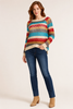 Carnival Stripe Pullover Sweater