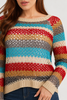 Carnival Stripe Pullover Sweater