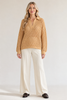 Dune Drift Loose Fit Knit Pullover Sweater