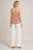 Pleated Ruffle Cascade Cami