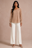 Chi Charm Lace Blouse