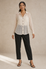 The Sheer Swiss Dot Shirt