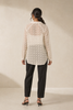 The Sheer Swiss Dot Shirt