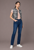 Urban Splash Dot Black Washed Denim Vest