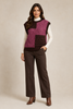 The Mixed- Media Sweater Vest