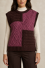 The Mixed- Media Sweater Vest