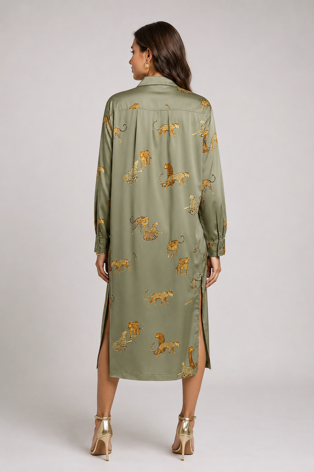 The Untamed Chic Midi Dress