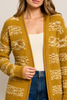 Honey Glow Longline Cardigan
