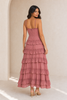 The Serenity Ruffle Tiered Maxi Dress