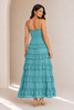 The Serenity Ruffle Tiered Maxi Dress