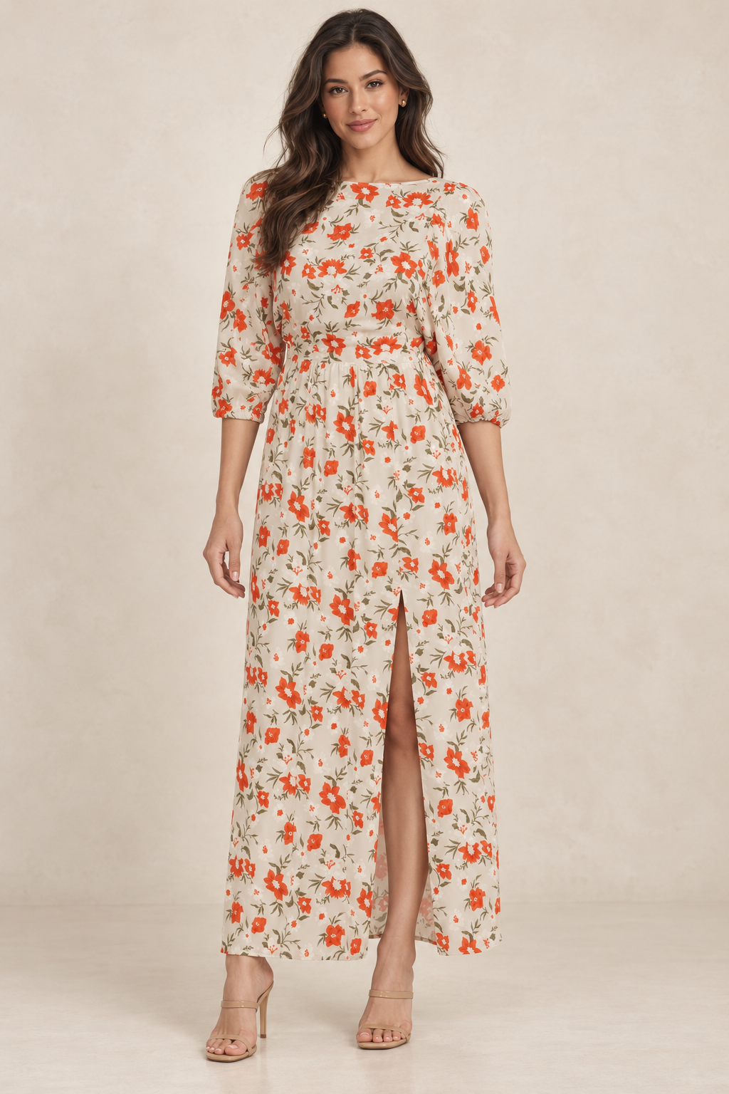 Blossom Affair Midi Dress