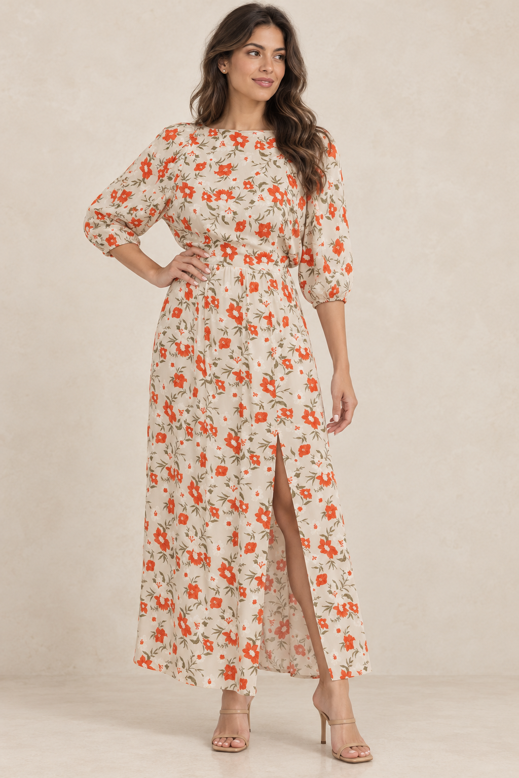 Blossom Affair Midi Dress