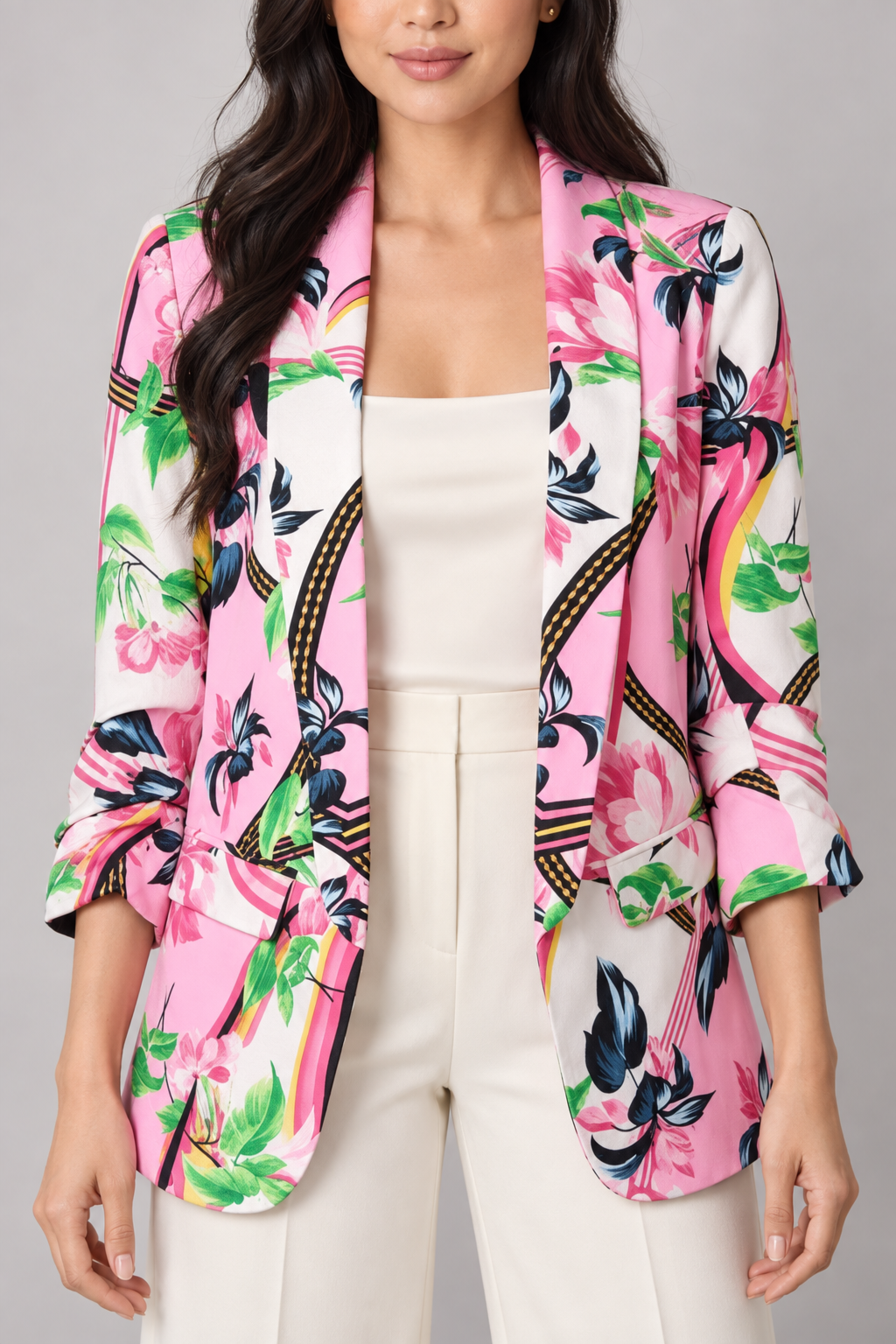 Blush Tropics Blazer