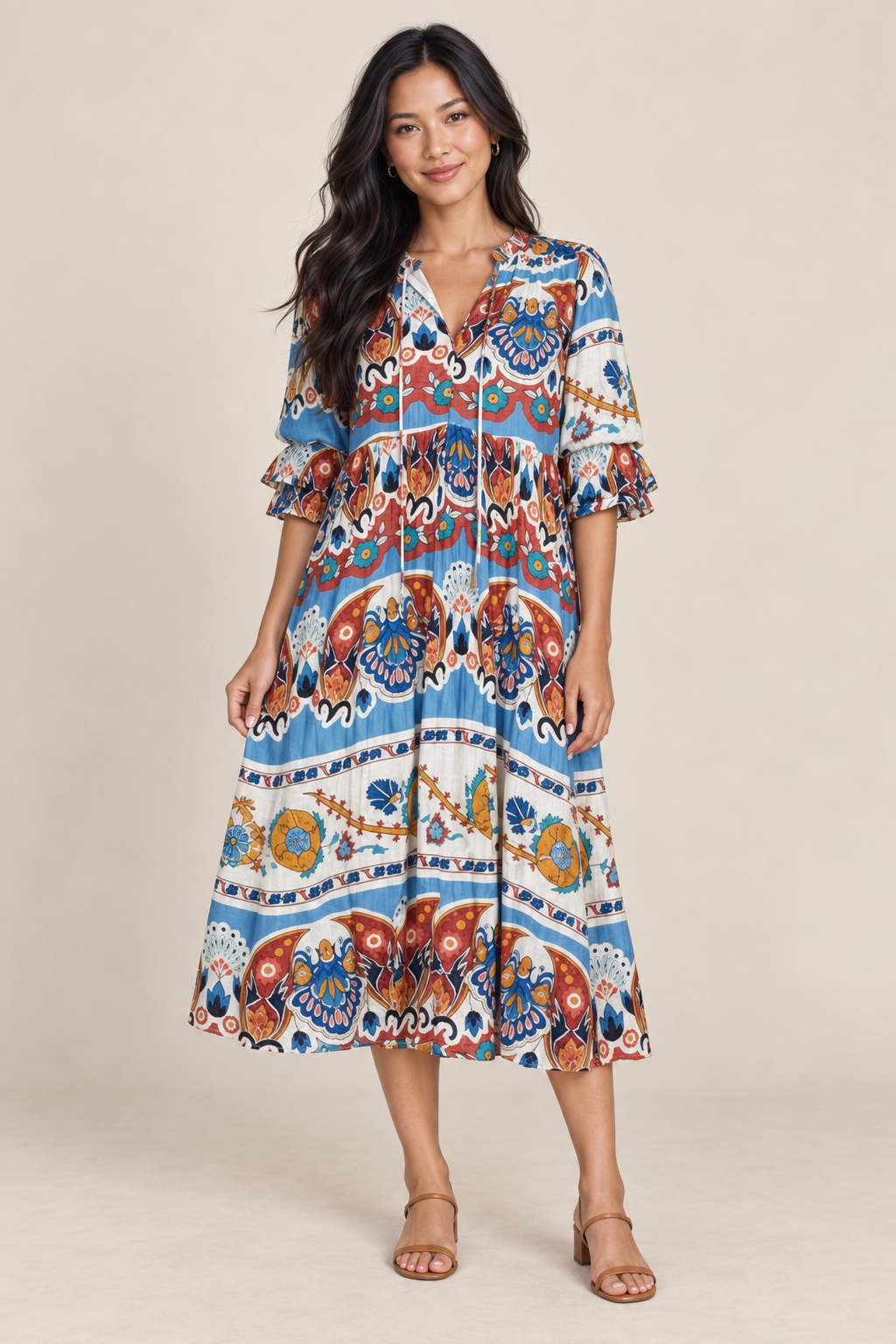 Color Story Midi Dress