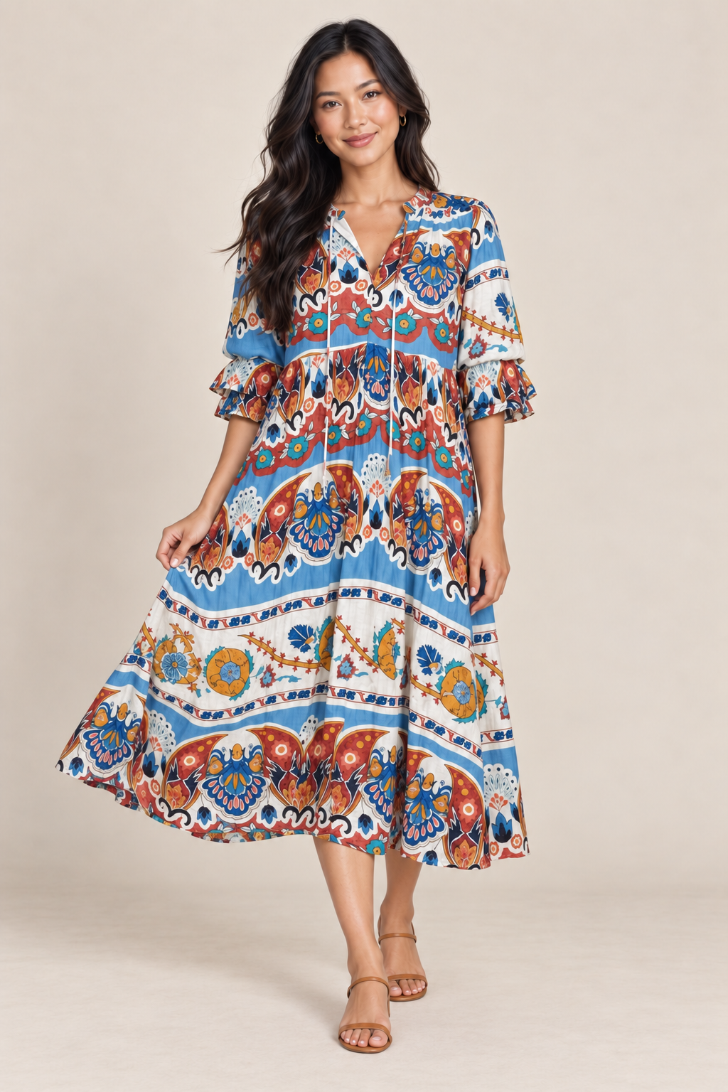 Color Story Midi Dress