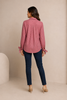 The Bow & Button Stripe Shirt