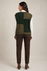 The Mixed- Media Sweater Vest