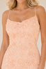 Bloom Chic Textured Floral Midi Dress