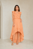 The Ruffle Breeze Midi Dress
