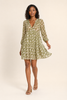 Olive Grove Babydoll Mini Dress