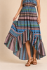 The Ocean Drift Strapless Maxi Dress