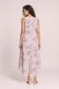 Soft Bloom Wrap Midi Dress