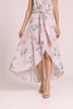 Soft Bloom Wrap Midi Dress