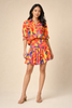 Rio Rhythm Tropical Bird Print Mini Skirt Set
