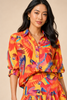 Rio Rhythm Tropical Bird Print Mini Skirt Set