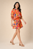 Rio Rhythm Tropical Bird Print Mini Skirt Set