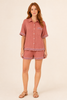 Rose Retreat Shorts Set