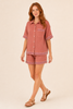 Rose Retreat Shorts Set