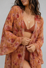 Floral Open Front Kimono