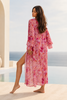 Floral Open Front Kimono