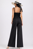 Socialite ruched jumpsuit
