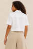 Heirloom Poplin Cropped Shirt