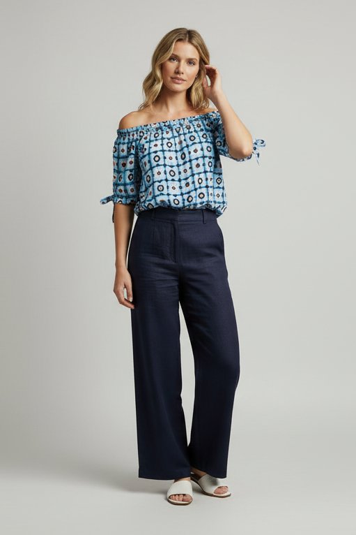 GRID & GLOW TOP